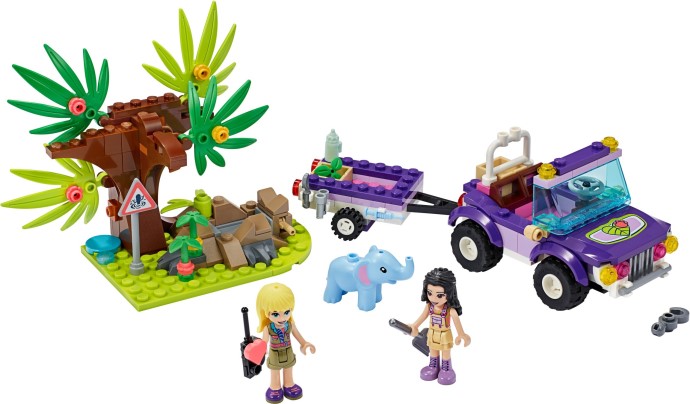 Конструктор LEGO (ЛЕГО) Friends 41421 Baby Elephant Jungle Rescue