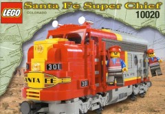LEGO Trains 10020 Santa Fe Super Chief