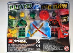 LEGO Ninjago 112006 Lloyd vs. Stone Warrior blister pack