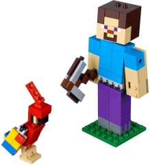 LEGO Minecraft 21148 Minecraft Steve BigFig with Parrot