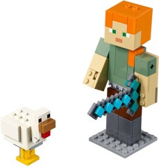 LEGO Minecraft 21149 Minecraft Alex BigFig with Chicken