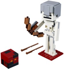 LEGO Minecraft 21150 Minecraft Skeleton BigFig with Magma Cube