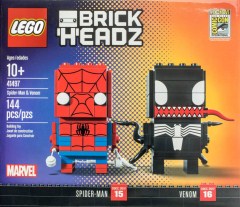 LEGO BrickHeadz 41497 Spider-Man & Venom