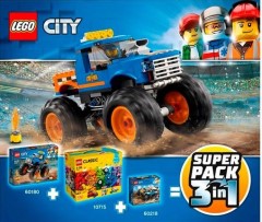 LEGO City 66615 Super Pack 3-in-1