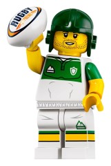 LEGO Collectable Minifigures 71025 Rugby Player