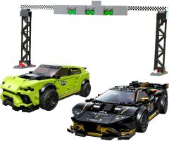 LEGO Speed Champions 76899 Lamborghini Huracán Super Trofeo EVO & Urus ST-X 
