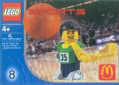 LEGO Sports 7918 Basketball Player, Green