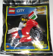 LEGO City 951909 Pizza Delivery Biker