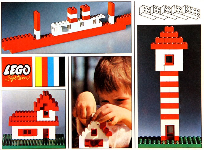 Конструктор LEGO (ЛЕГО) System 011 Basic Building Set