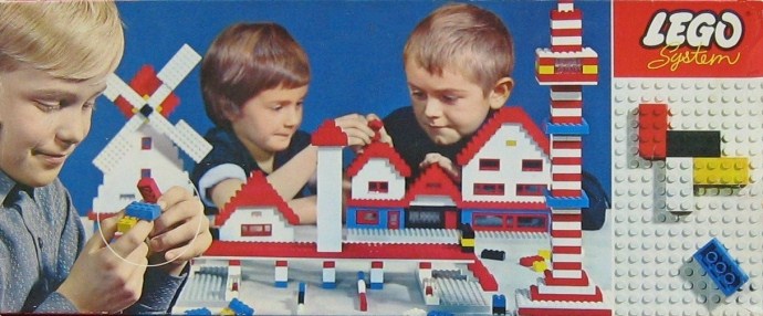 Конструктор LEGO (ЛЕГО) System 050 Basic Building Set in Cardboard