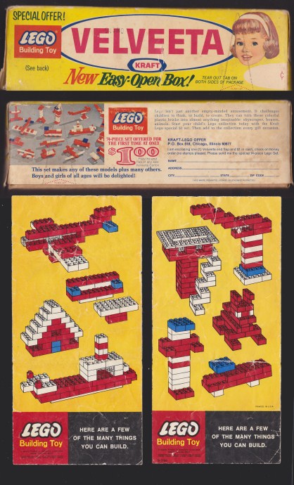 Конструктор LEGO (ЛЕГО) Samsonite 1 Promotional Set No. 1 (Kraft Velveeta)