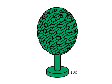 Конструктор LEGO (ЛЕГО) Bulk Bricks 10111 Foliferous Tree