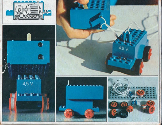 Конструктор LEGO (ЛЕГО) Trains 102 4.5V Motor Set