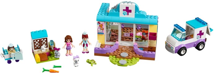 Конструктор LEGO (ЛЕГО) Juniors 10728 Mia's Vet Clinic