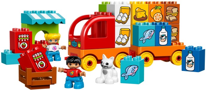 Конструктор LEGO (ЛЕГО) Duplo 10818 My First Truck