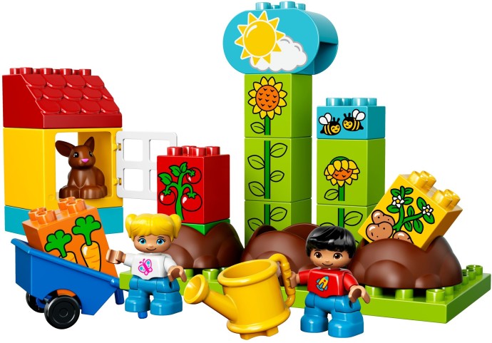 Конструктор LEGO (ЛЕГО) Duplo 10819 My First Garden