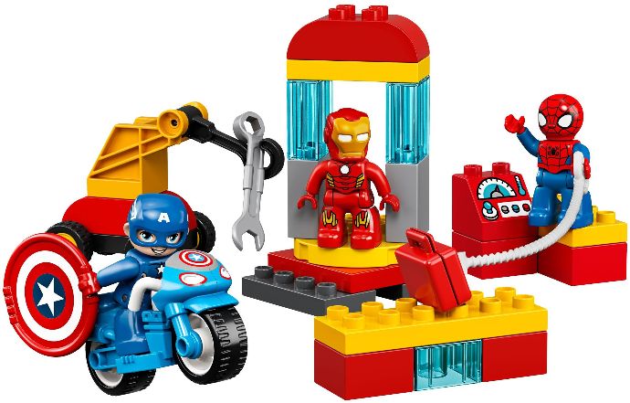 Конструктор LEGO (ЛЕГО) Duplo 10921 Super Heroes Lab
