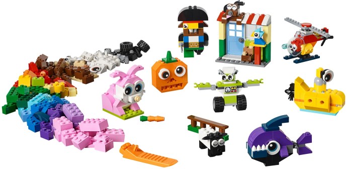 Конструктор LEGO (ЛЕГО) Classic 11003 Bricks and Eyes 