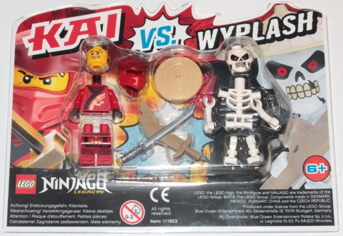 Конструктор LEGO (ЛЕГО) Ninjago 111903 Kai vs. Wyplash