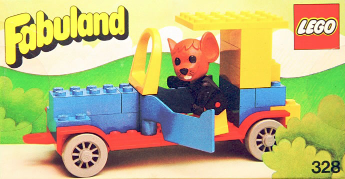 Конструктор LEGO (ЛЕГО) Fabuland 121 Roadster