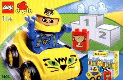Конструктор LEGO (ЛЕГО) Duplo 1404 Racing Tiger