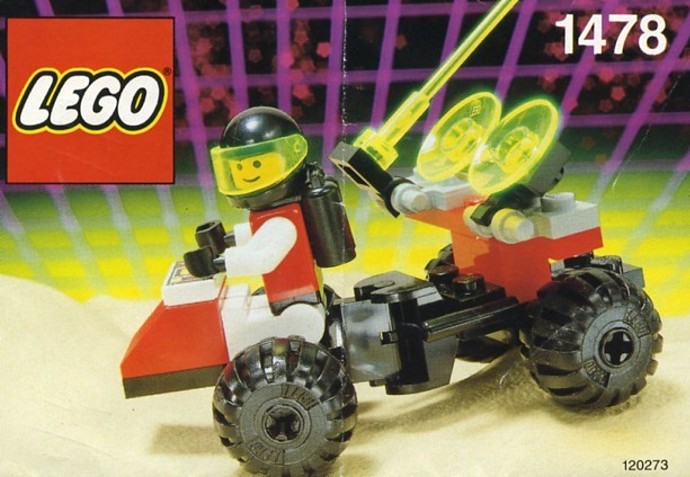 Конструктор LEGO (ЛЕГО) Space 1478 Mobile Satellite Up-Link