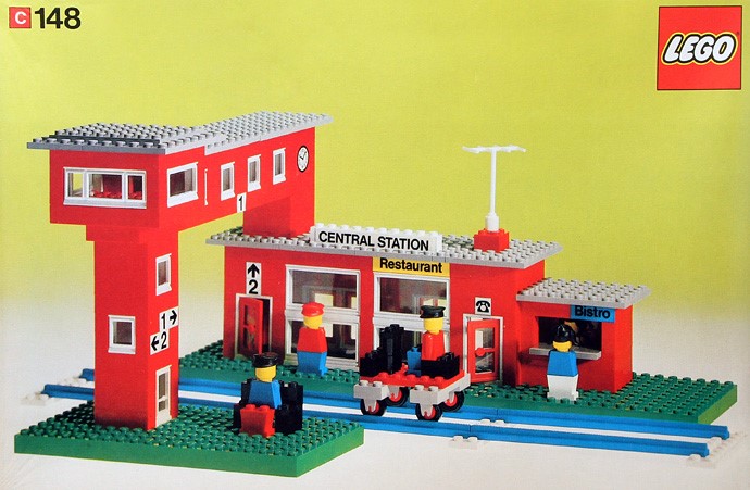 Конструктор LEGO (ЛЕГО) Trains 148 Station