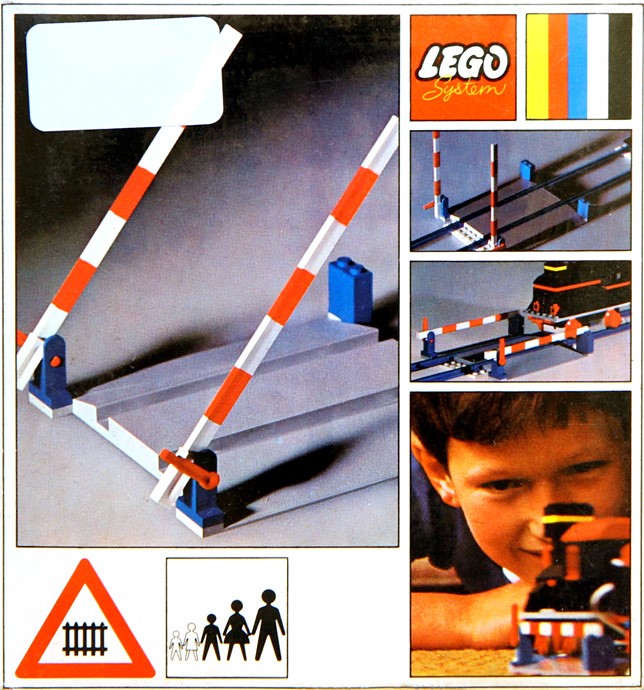 Конструктор LEGO (ЛЕГО) Trains 158 Railroad Crossing Gate