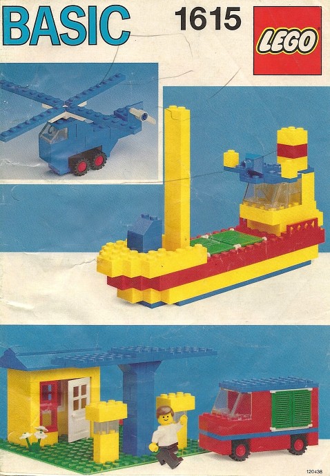 Конструктор LEGO (ЛЕГО) Basic 1615 Basic Set