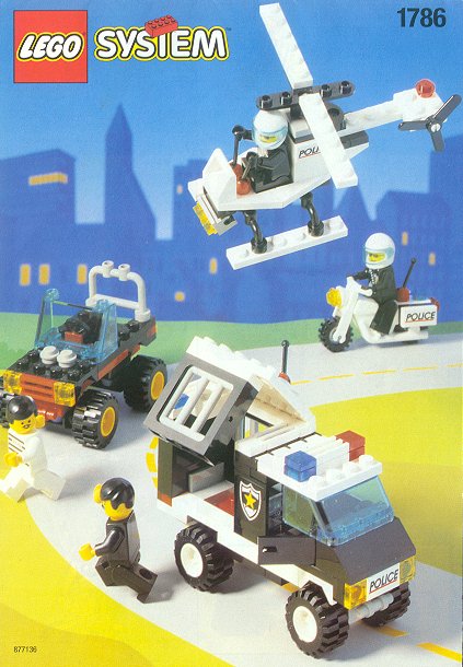 Конструктор LEGO (ЛЕГО) Town 1786 Jailbreak Joe