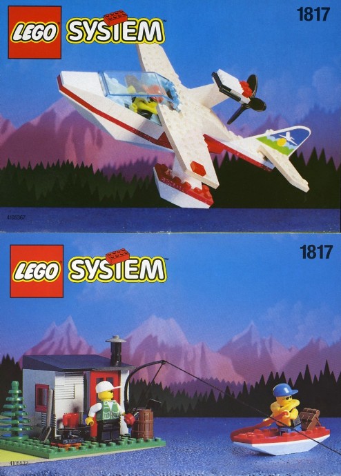 Конструктор LEGO (ЛЕГО) Town 1817 Sea Plane with Hut and Boat