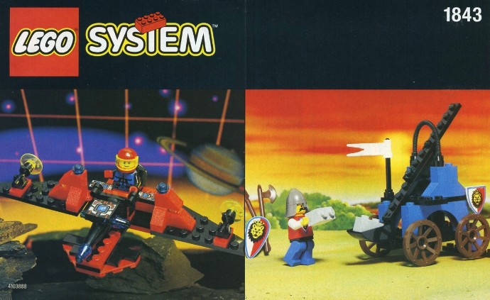 Конструктор LEGO (ЛЕГО) Castle 1843 (Unnamed)