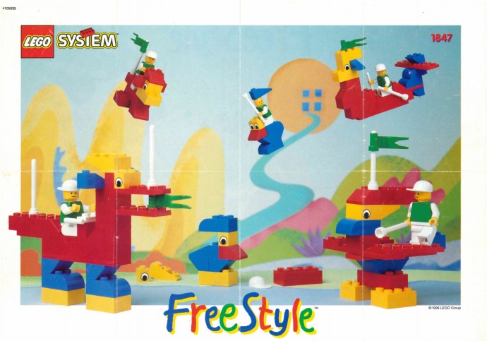 Конструктор LEGO (ЛЕГО) Freestyle 1847 Freestyle Set