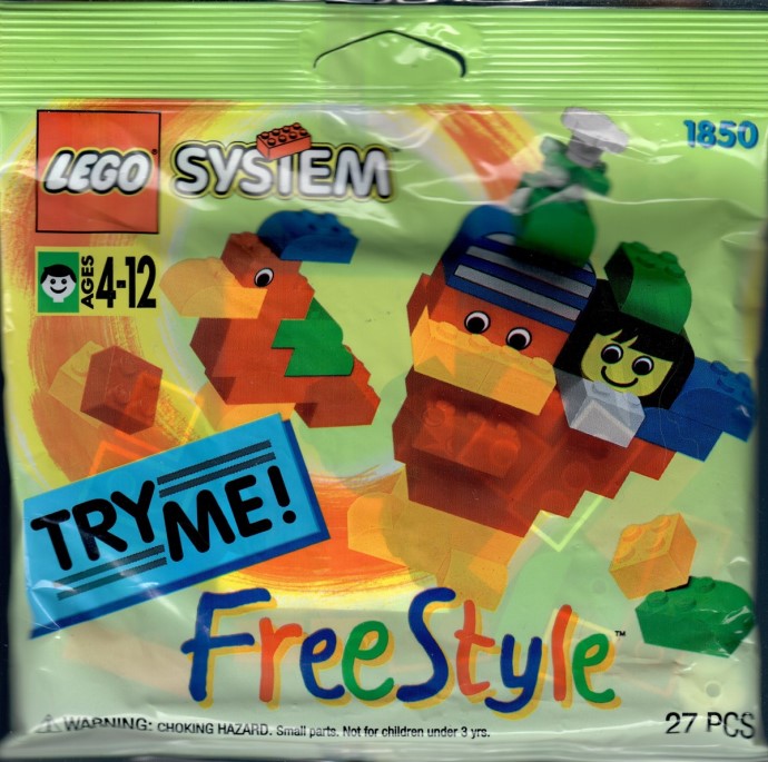 Конструктор LEGO (ЛЕГО) Freestyle 1850 Trial Size Bag