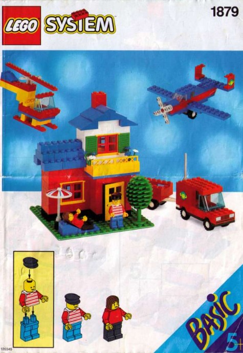 Конструктор LEGO (ЛЕГО) Basic 1879 Basic Building Set, 5+