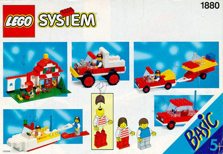 Конструктор LEGO (ЛЕГО) Basic 1880 5+ Bucket