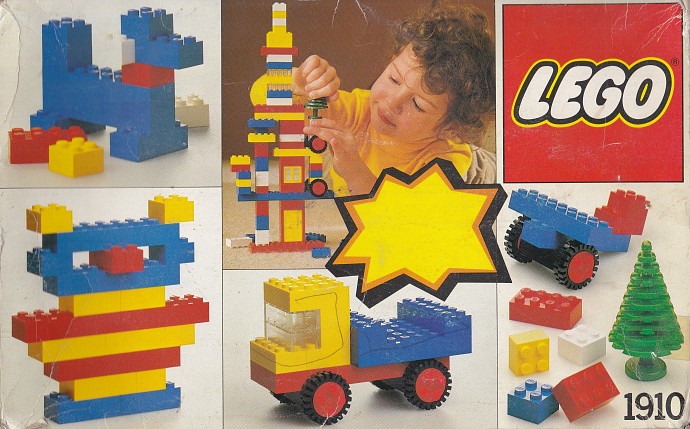Конструктор LEGO (ЛЕГО) Basic 1910 3+ Building Set