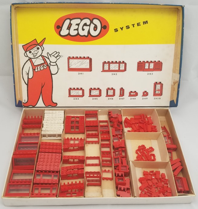 Конструктор LEGO (ЛЕГО) System 214 Windows and Doors Retailer Pack