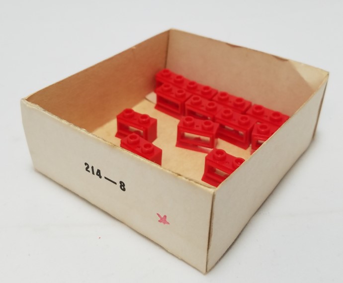 Конструктор LEGO (ЛЕГО) System 214_8 1 x 2 x 1 Window Frame