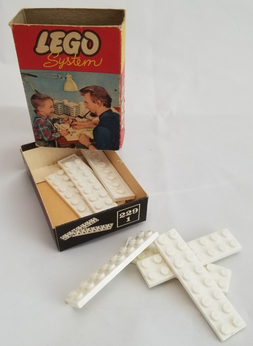 Конструктор LEGO (ЛЕГО) System 229_1 2 x 8 Plates