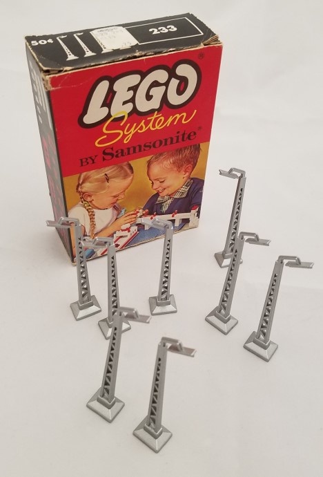 Конструктор LEGO (ЛЕГО) Samsonite 233 Street Lamps