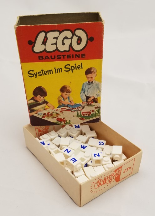 Конструктор LEGO (ЛЕГО) System 234 Letter Bricks