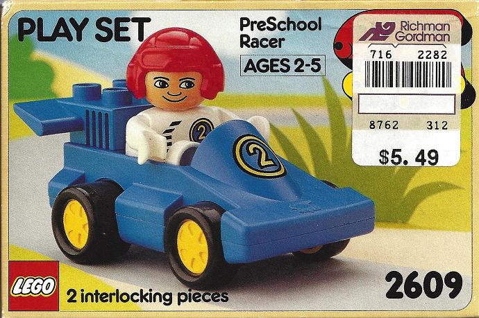 Конструктор LEGO (ЛЕГО) Duplo 2609 Racer
