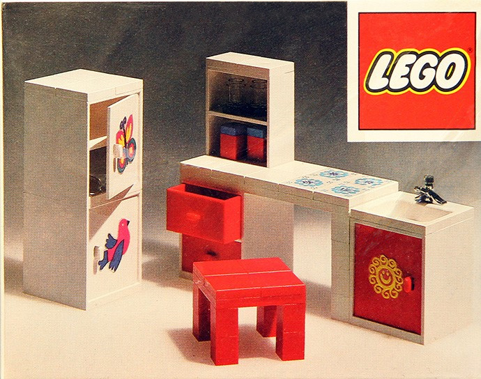 Конструктор LEGO (ЛЕГО) Homemaker 292 Kitchen Sink and Cupboards