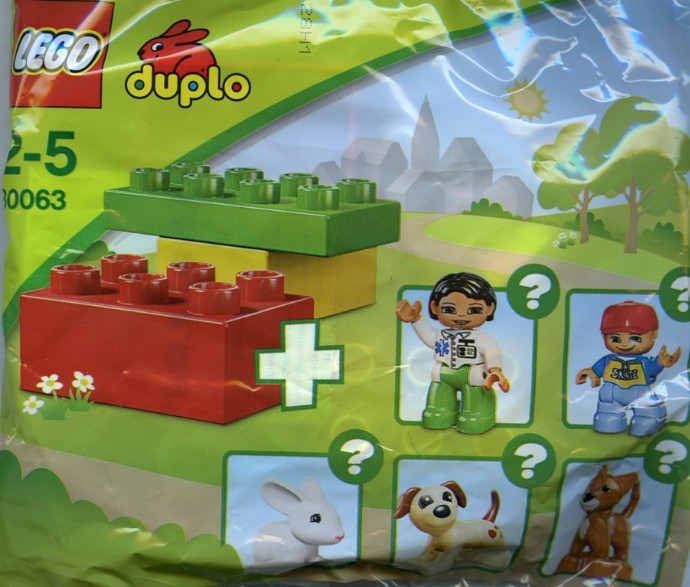 Конструктор LEGO (ЛЕГО) Duplo 30063 Vet - Boy