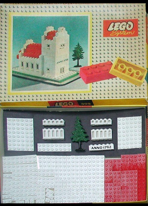 Конструктор LEGO (ЛЕГО) System 309 Church