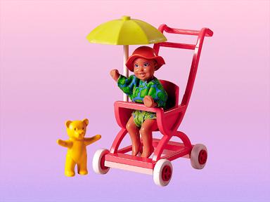 Конструктор LEGO (ЛЕГО) Scala 3130 Swinging Stroller