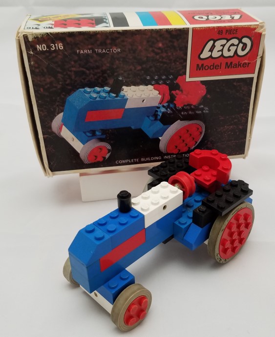 Конструктор LEGO (ЛЕГО) Samsonite 316 Farm Tractor