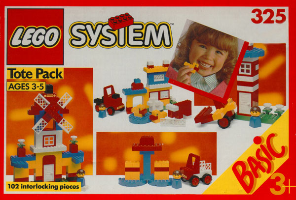 Конструктор LEGO (ЛЕГО) Basic 325 Basic Building Set, 3+