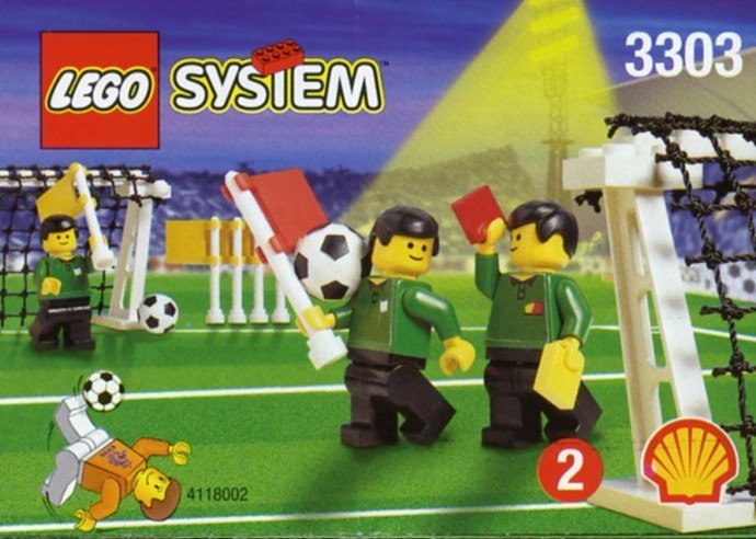 Конструктор LEGO (ЛЕГО) Town 3303 Goals and Linesmen